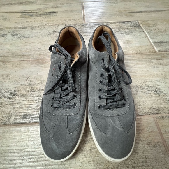 Piloti Men’s Nubuck Shift Driving Grey Suede Shoe Size 9.5 - Picture 2 of 8